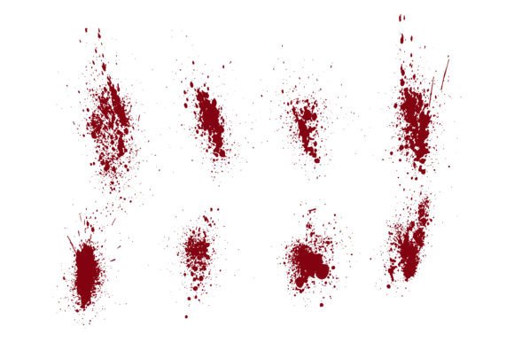 Download Ink Blot Set of Blood Background - Background Collection