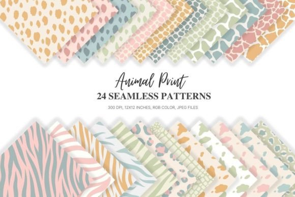 Download Neutral Animal Print Seamless Background - Background Collection