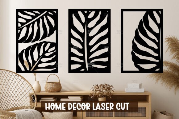 Download Monstera Set Wall Art SVG - Set wall art Collection