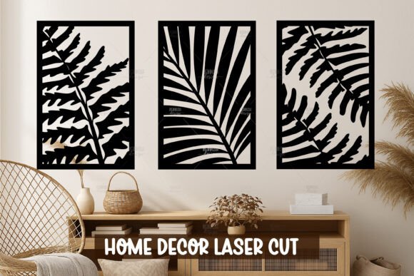 Download Tropical Leaf Set Wall Art SVG - Set wall art Collection