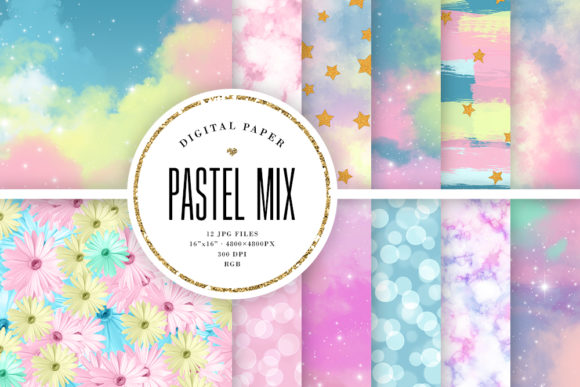 Download Pastel Mix Backgrounds - Background Collection